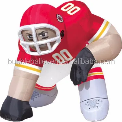 Source Hot Sale Custom Giant NFL Inflatable Bubba Player For Advertising/  inflatable football player on m.