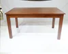 Restaurant long dining table furniture Antique style solid oak wood dining table set