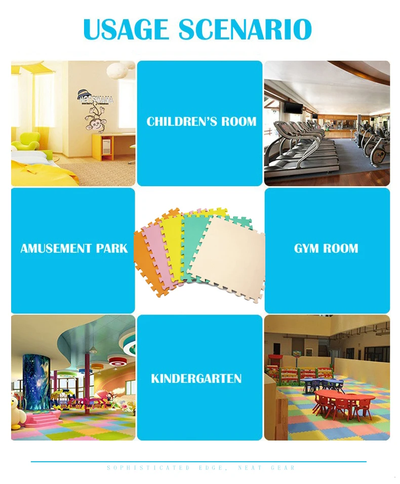 Cheer Amusement Eva Spiel Matten Langlebige Kinder ...