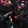 New design woven blend 90 rayon 9 nylon 1 spandex fabric flowers by the yard
