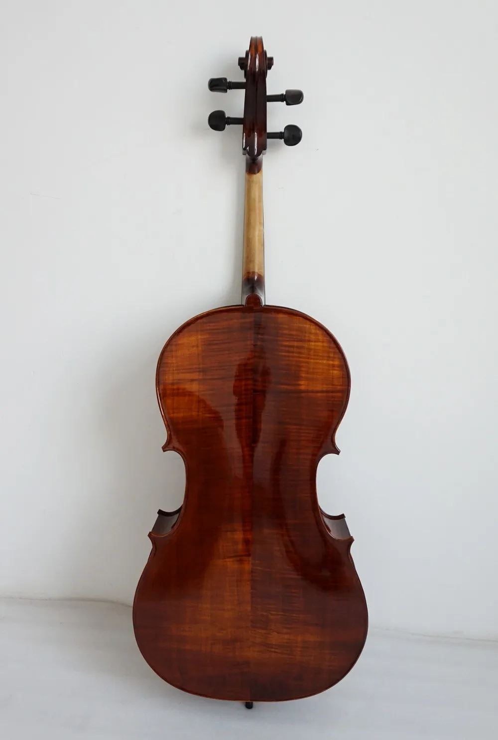 最佳品牌高品质油手工火焰枫木大提琴音乐礼品工艺