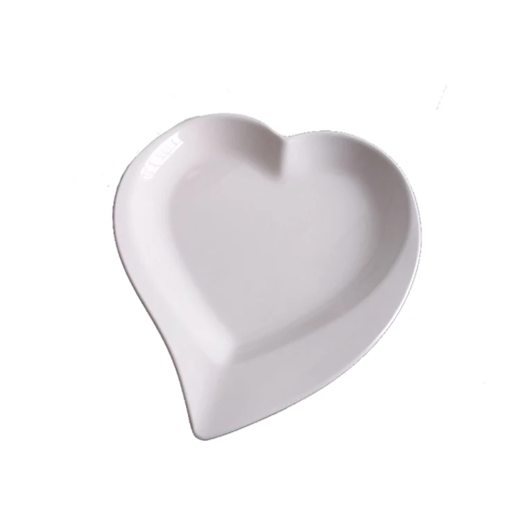 Valentines Day Melamine Heart Plate Heart Shaped Plastic Melamine ...