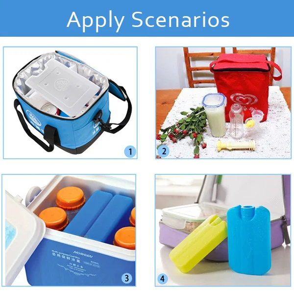 Mini Ice Packs Lunch Ice Packs Reusable Magic Coolers Slim Ice Packs