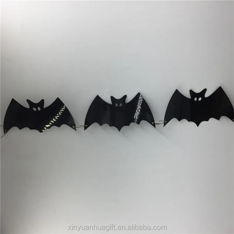 paper bat garland