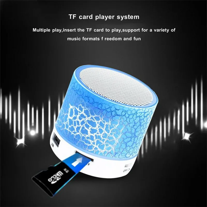 SD Memory Card Reader Mini Blue Tooth Speaker S10 Manual For Blue Tooth Speaker S10 - ANKUX.COM