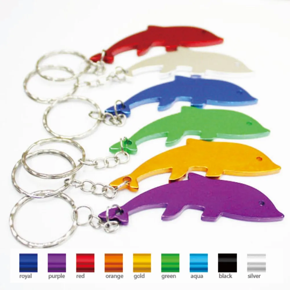 B030 Anodized Aluminum Bottle Opener Dolphin Keychain - Buy Dolphin ...