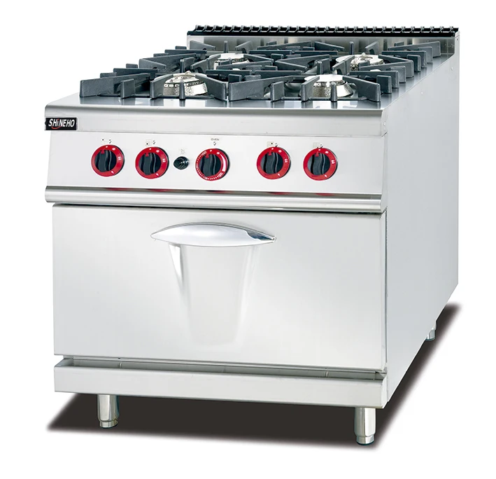 W002 Used Commercial Gas Range With Oven In China Buy 24 Inch 4