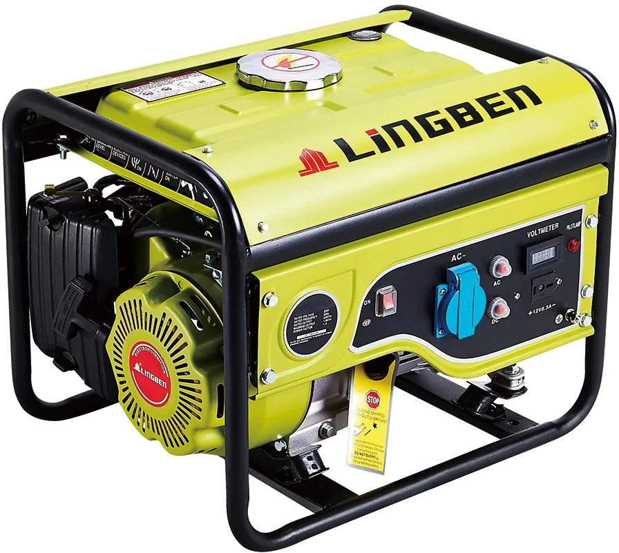 Lingben 1kv Petrol Generator Set Lb2200dx-e - Buy Petrol Generator Set ...