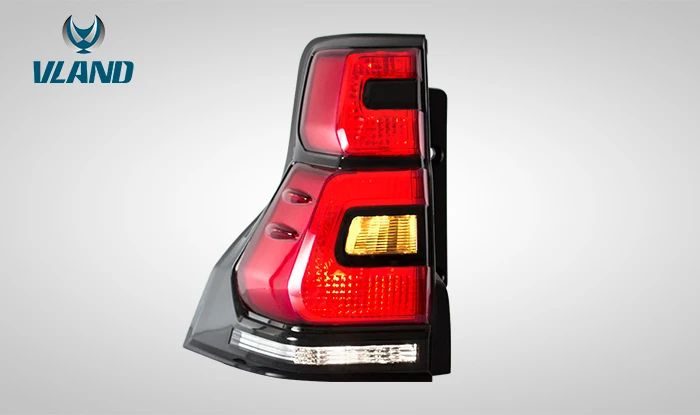 VLAND manufacturer for car LED light bars tail light 2010-2016 for Land Cruiser Prado LED back lamp with sequential indicator