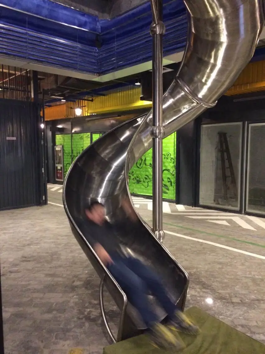 Indoor New Style Stainless Steel Playground Slide/indoor Playground