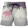 Low MOQ custom beach men print on demand dropship short pants for hot weather athletic short