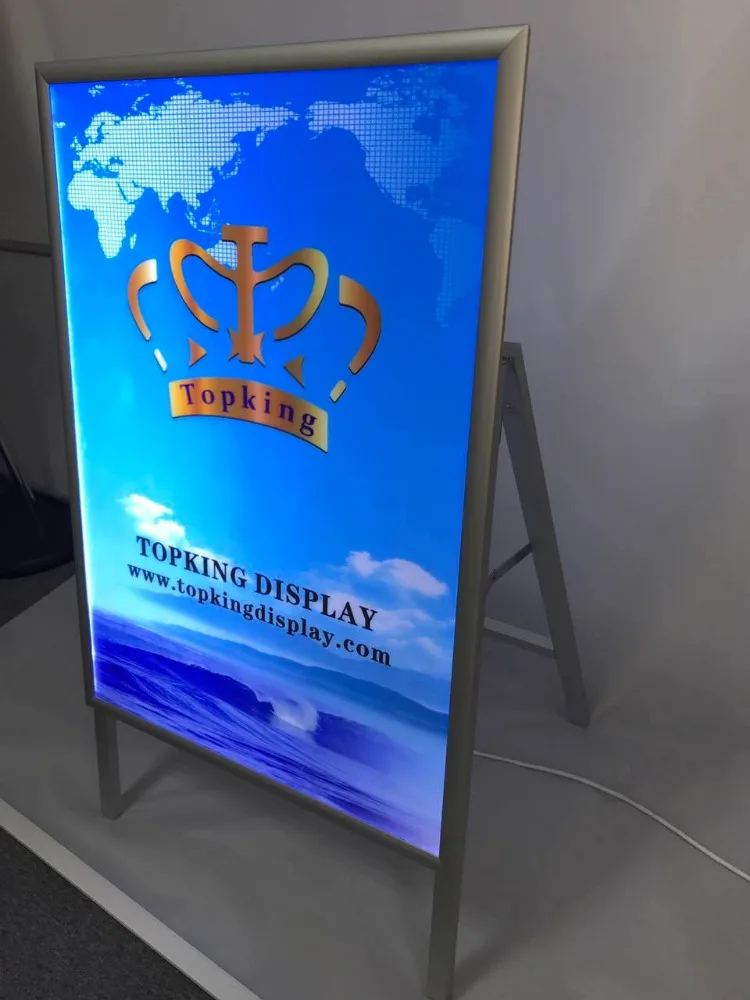 Ultra Thin Led Lightbox Stand Singledouble Side Advertising Outdoor