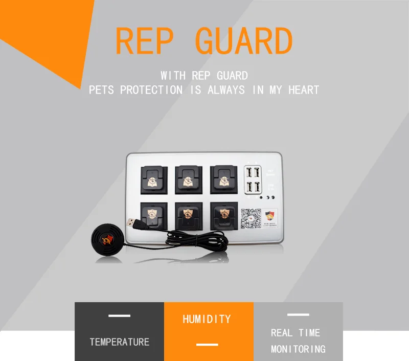 Rep Guard Smart Temperature Control System Wifi Intelligent Power Strip