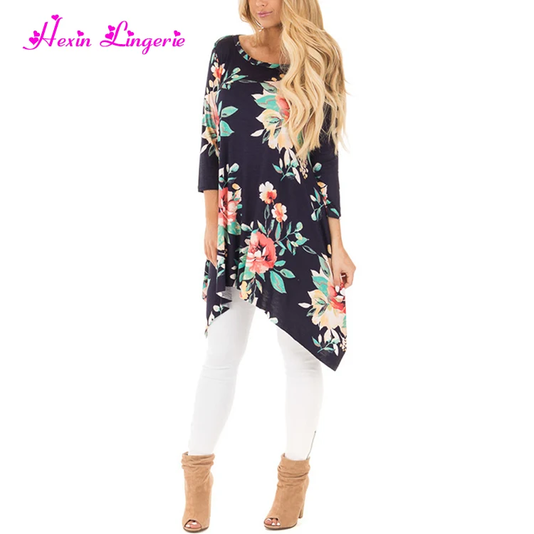 blusas largas con cola
