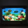 kids gift Ocean Aquarium Picture Motion Moving Lamp Night Light Tropical Fantasy