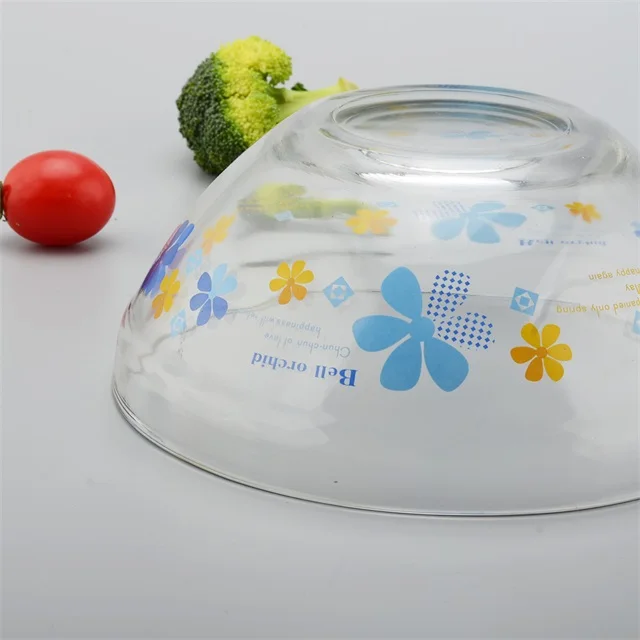 Cheap Glass Bowl Set With Pp Lids Glass Salad Bowl For Promotion Buy