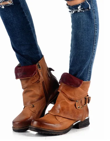 womens flat cowboy boots