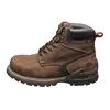 High quality construction safety shoes steel toe leather men casual steel safety shoes for genuine leather