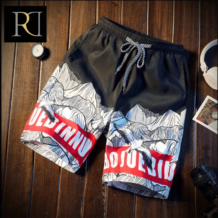Wholesale Fashion Casual Printed Streetwear Shorts - Buy Mens Dry Fit ...