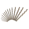 High qualtiy hss sand twist drill cobalt 5% M35 or 8% M42 fully ground drill bits with DIN standard