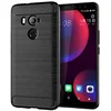 Customized premium fashion soft TPU drawing carbon fiber ventilation mobile phone back cover case for HTC U11 Eyes