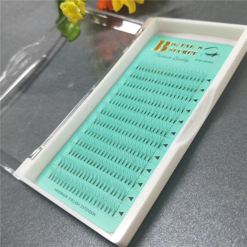 EYELASH MANUFACTURER MATTE ELLIPSE FLAT LASHES CASHMERE EYELASHES EXTENSIONS