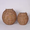 Water hyacinth grass lanterns