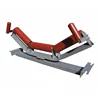 Return friction self-aligning idler roller