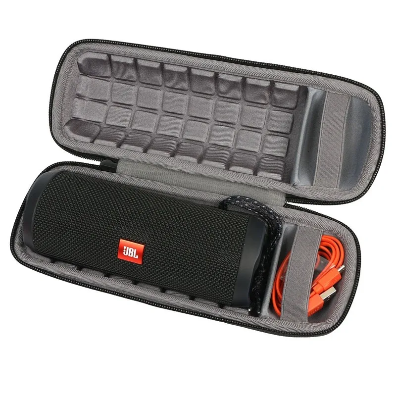 Hard Carrying Travel Case For Flip 3 4 Waterproof Portable Bluetooth Speaker Bag Custom Eva