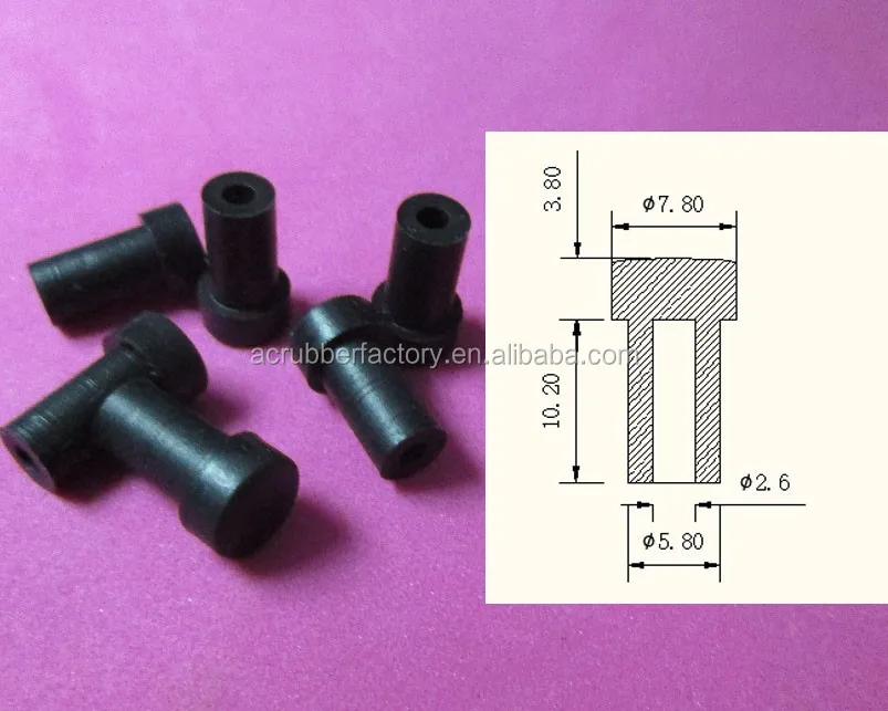 Silicone Bungs 5mm Hole Plug M6 Hole Plug 5.8mm Rubber Plug - Buy 5.8mm ...