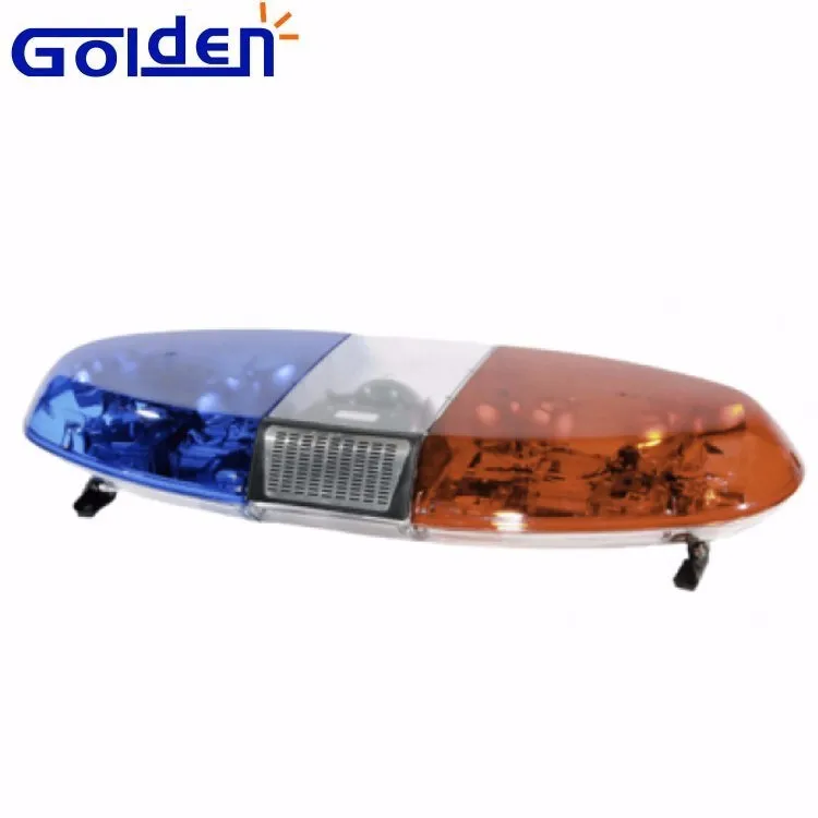 Oval Halogen Emergency Vehicle Rotating Light Bar Rotator Police