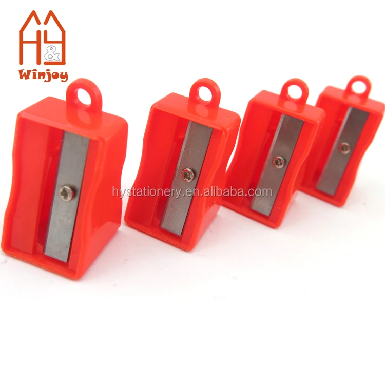 Large Hole Plastic Pencil Sharpener With Hanging Hole Big Pencil