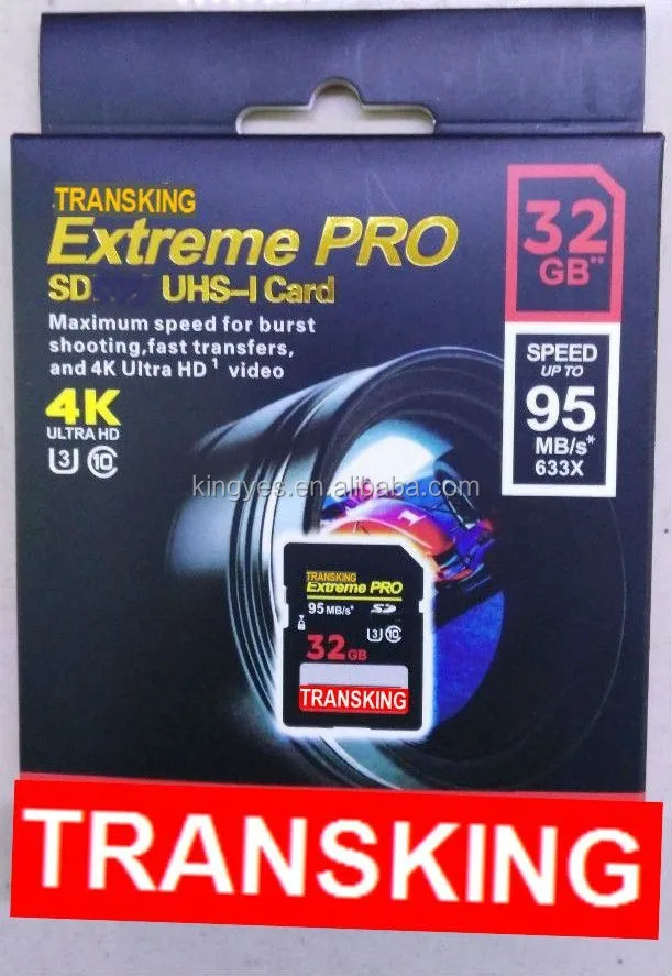 Extreme PRO SD UHS-I Card 4K 633X 95MB/s SD Memory Card