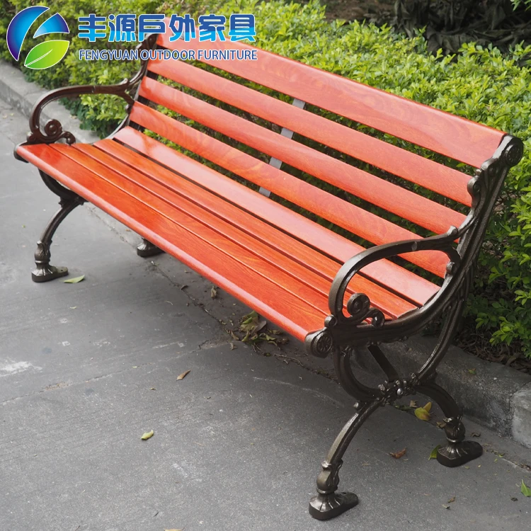 5ft 6ft Newest Garden Bench Cast Iron Leg Carbon Fiber Slats