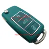 Waterproof 3 buttons V-W B5 style Passat flip key shell remote control