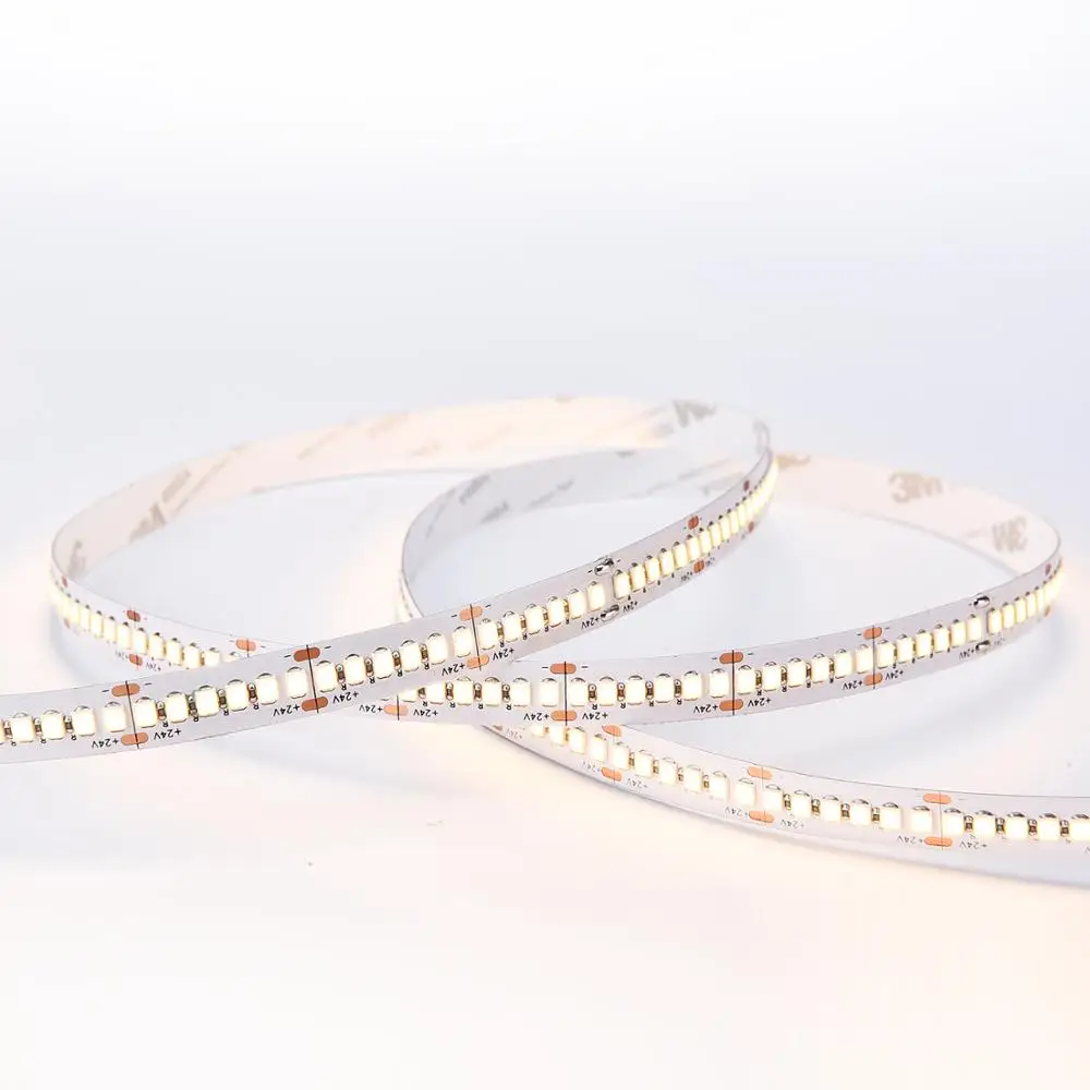 High CRI Super Bright Dot Free 240Led/m SMD 2835 24V Strip led