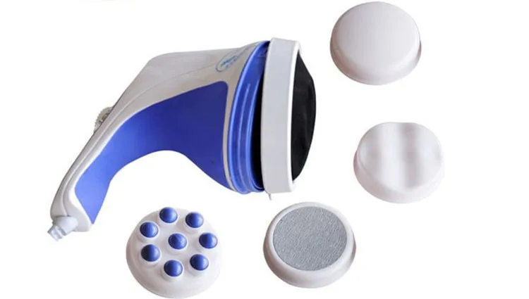 4 in 1 Relax & Spin Tone Fat Burn Massager As Seen On TV Full Body Handheld Massager for Relaxing, Toning Slimming