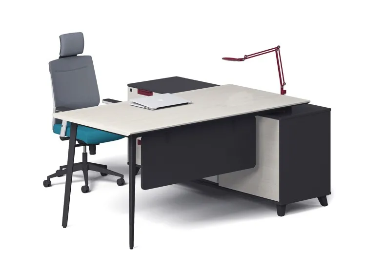Unique Fancy Office Furniture Desk With Front Board Supplies - Buy