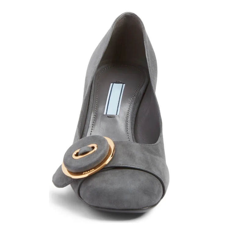 Design Your Own Shoe China Women Leather Shoe Square Toe