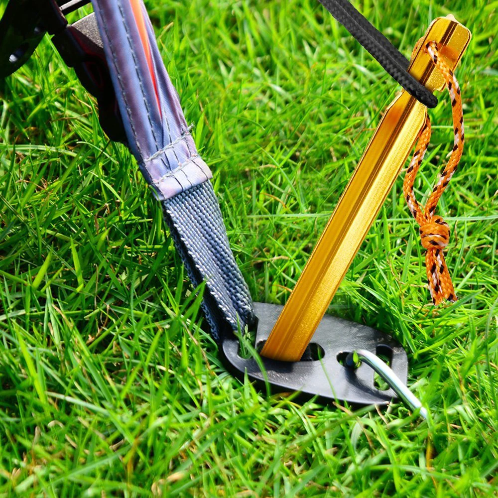 12Pack 7 inches Outdoor Camping Hiking Gardening Aluminum Tent Peg