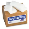 paraffin wax polishes to improve buff ability, to provide solvent binding and solvent retention properties