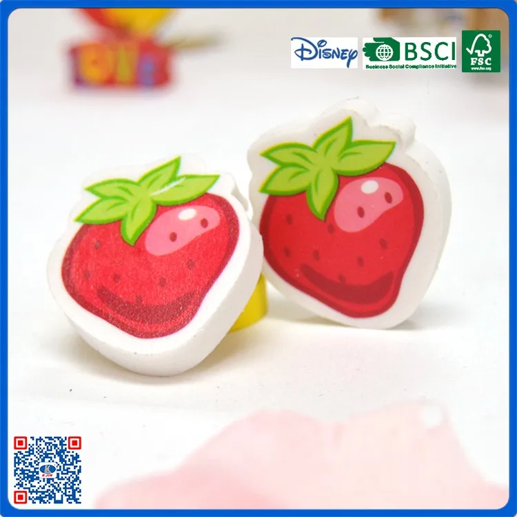 custom pencil top eraser