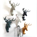 2016 Free shipping European creative home deer wall decoration coathook Blocks