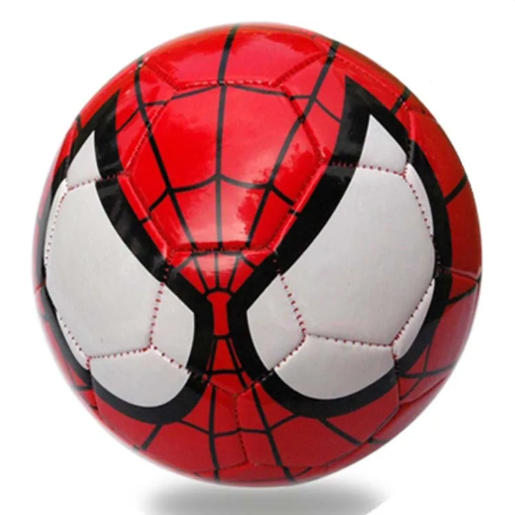 Pvcレザー縫製ステッチスパイダーマンサッカーボール子供用 Buy Pvcレザー 縫製サッカーボール プレイボール Product On Alibaba Com