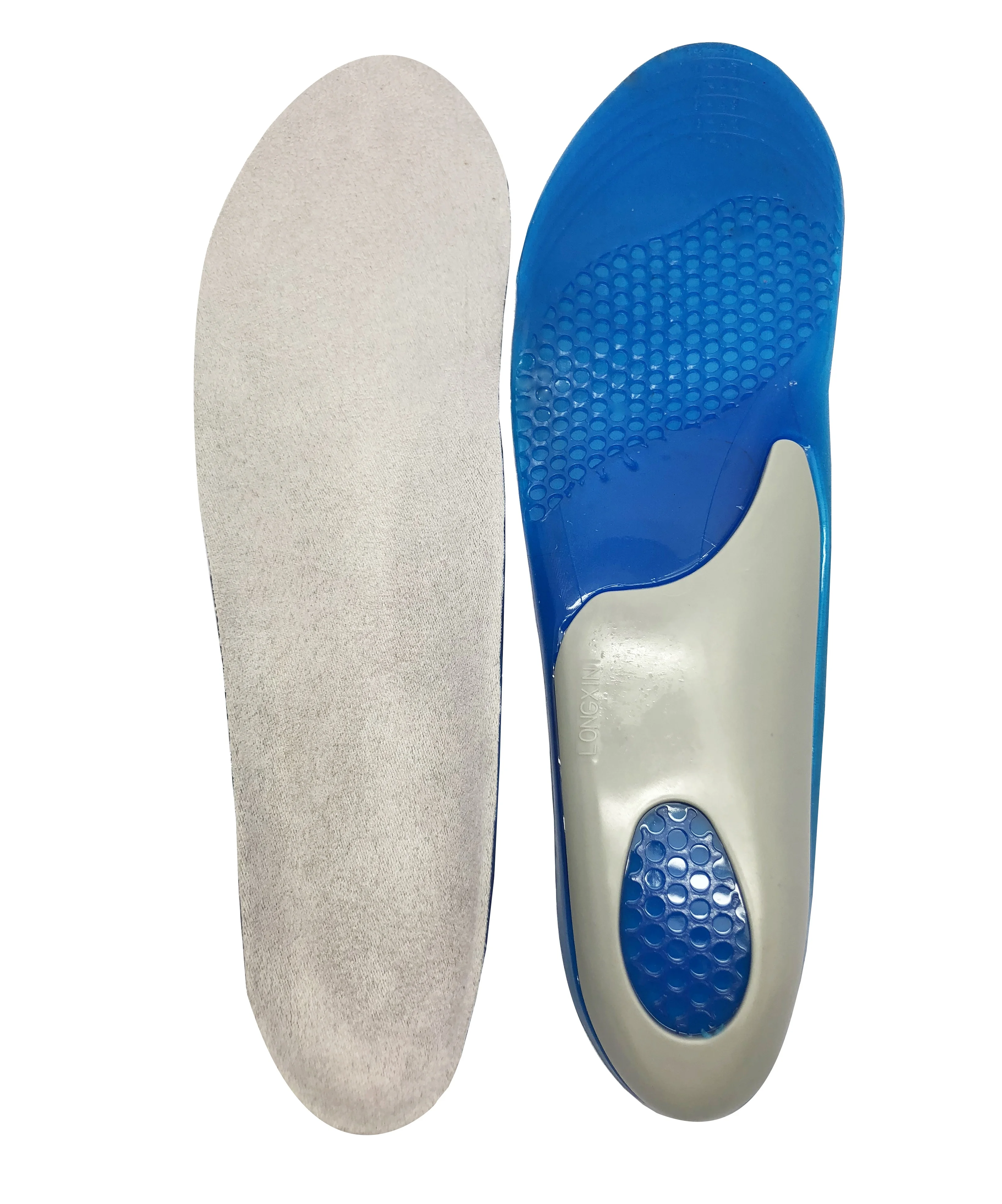 Lx-0637 High Quality Sportstpe Gel Insole Arch Support Inner Soles ...