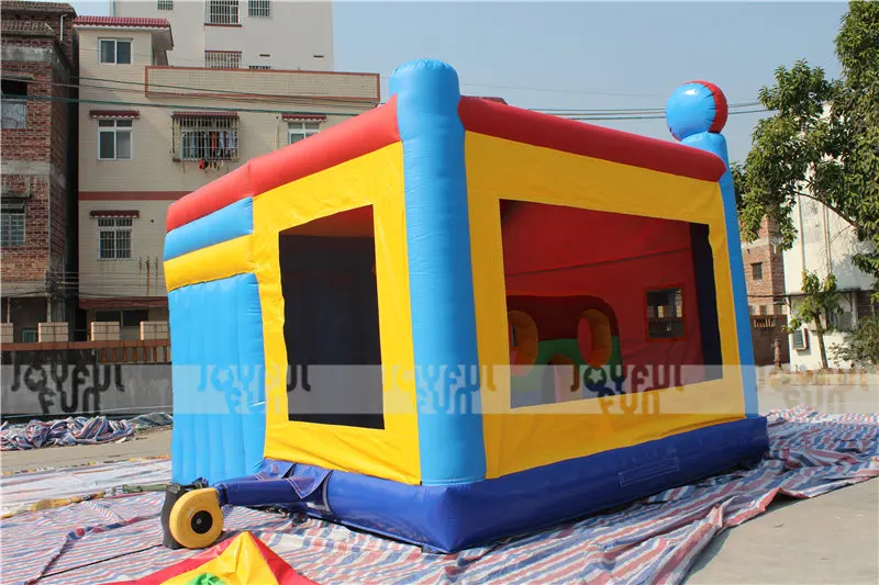 Inflatable cartoon jump bouncy castle house inflatable combo for amusement park JFCB-003-7.JPG