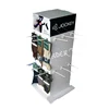 OEM Corrugated Retail Custom Cardboard Sock Peg Hook Floor Display