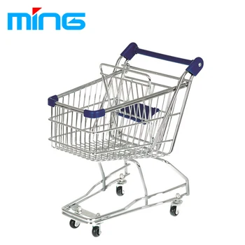 metal toy shopping trolley