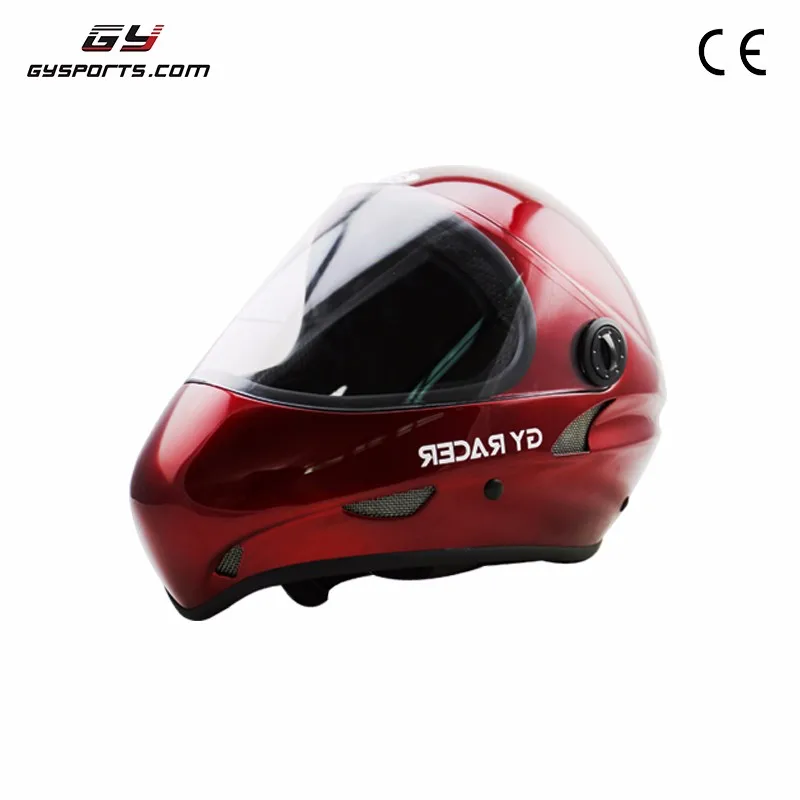 Full Face Downhill Longboard Helmet Skateboard Helmet With Eyeshield