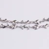 1.16mm width star shape stainless mens link chain for men